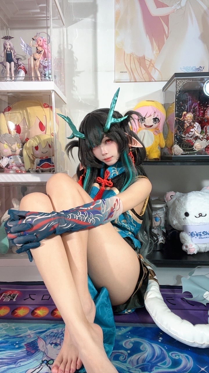 白栎Shirly - 明日方舟 夕 染尘烟旗袍-erohere82.jpg